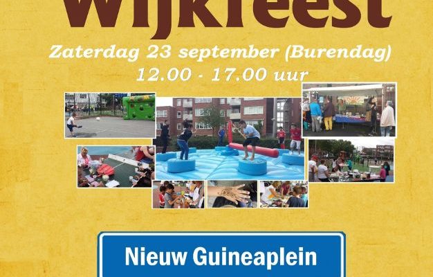Buurtfeest IBN Haarlem september 2017