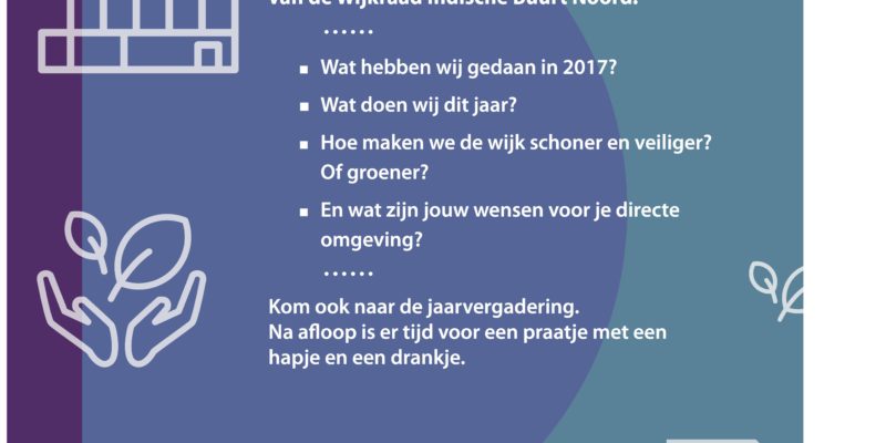 Jaarvergadering WIBN 2018 poster